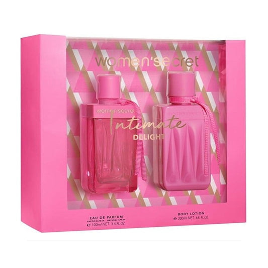 WOMEN SECRET INTIMATE DELIGHT EDP 100ML & BODY LOTION 200ML