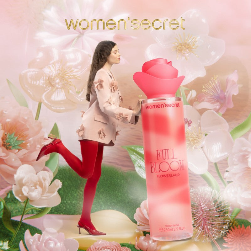 WOMEN SECRET FLOWERLAND FULL BLOOM BODY MIST 250ML - Beauty Bar 