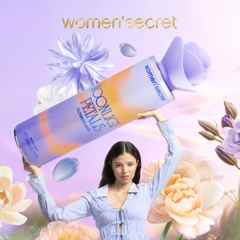 WOMEN SECRET FLOWERLAND MOONLIGHT PETALS BODY MIST 250ML - Beauty Bar 