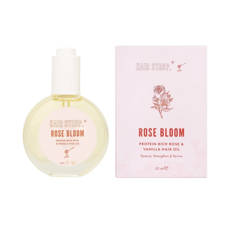 HAIR SYRUP ROSE BLOOM LEAVE IN OIL 50ML - Beauty Bar 
