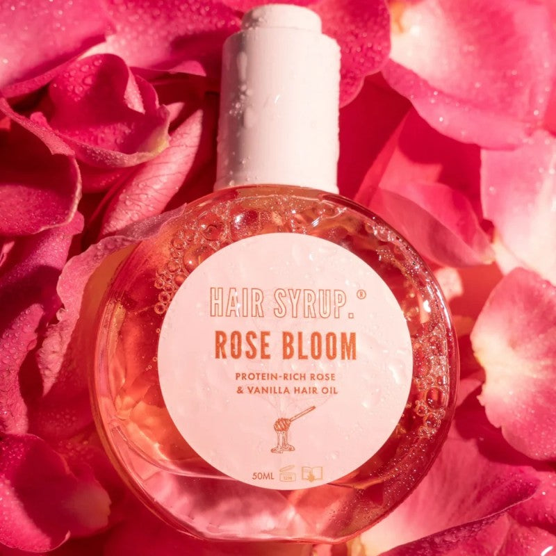 HAIR SYRUP ROSE BLOOM LEAVE IN OIL 50ML - Beauty Bar 