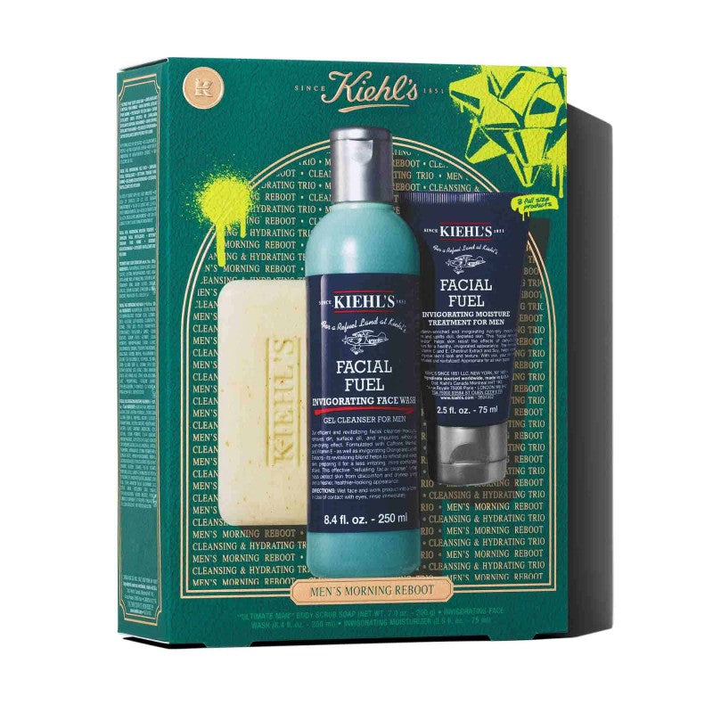 KIEHL'S MEN'S ENERGIZING ESSENTIALS SET - Beauty Bar 