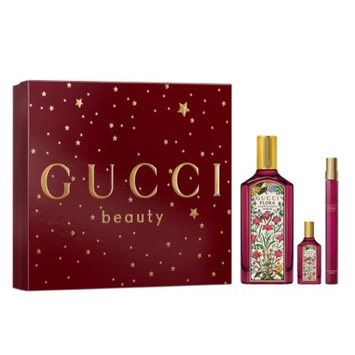GUCCI FLORA EDP 100ML & MINI 10ML SET - Beauty Bar 