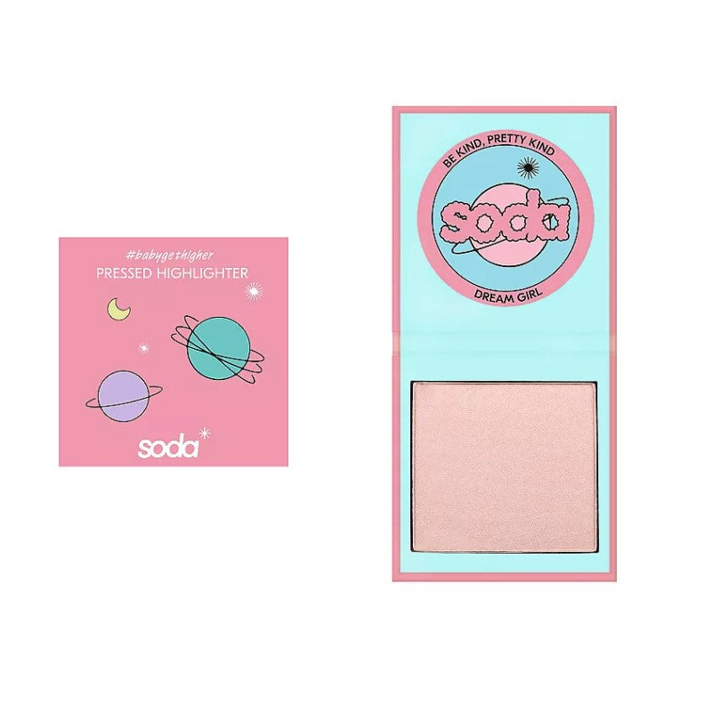 SODA PRESSED HIGHLIGHTER AVAILABLE IN 3 SHADES - Beauty Bar 