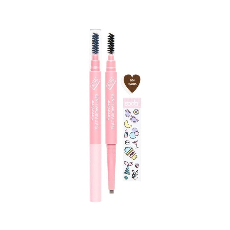 SODA FLAT BROW LINER - AVAILABLE IN 4 SHADES - Beauty Bar 