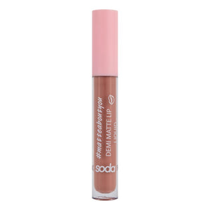 SODA DEMI MATTE LIP LIQUID - AVAILABLE IN 9 SHADES - Beauty Bar 