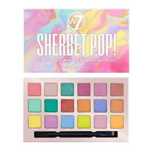 W7 SHERBET POP! PASTEL MULTI-TEXTUTED PALETTE - Beauty Bar 