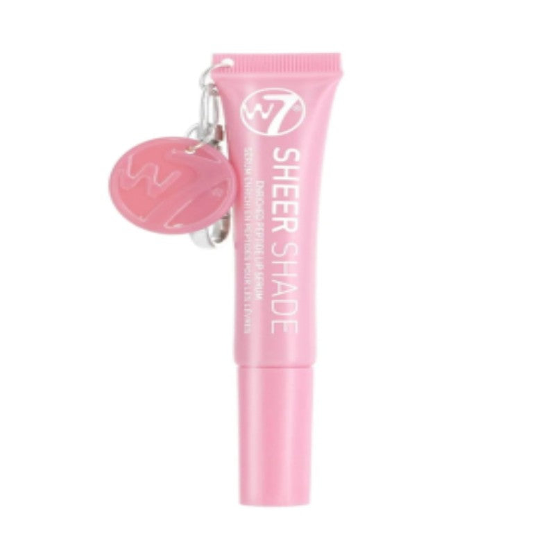 W7 SHEER SHADE LIP SERUM WITH KEYRING AVAILABLE IN 5 SHADES - Beauty Bar 