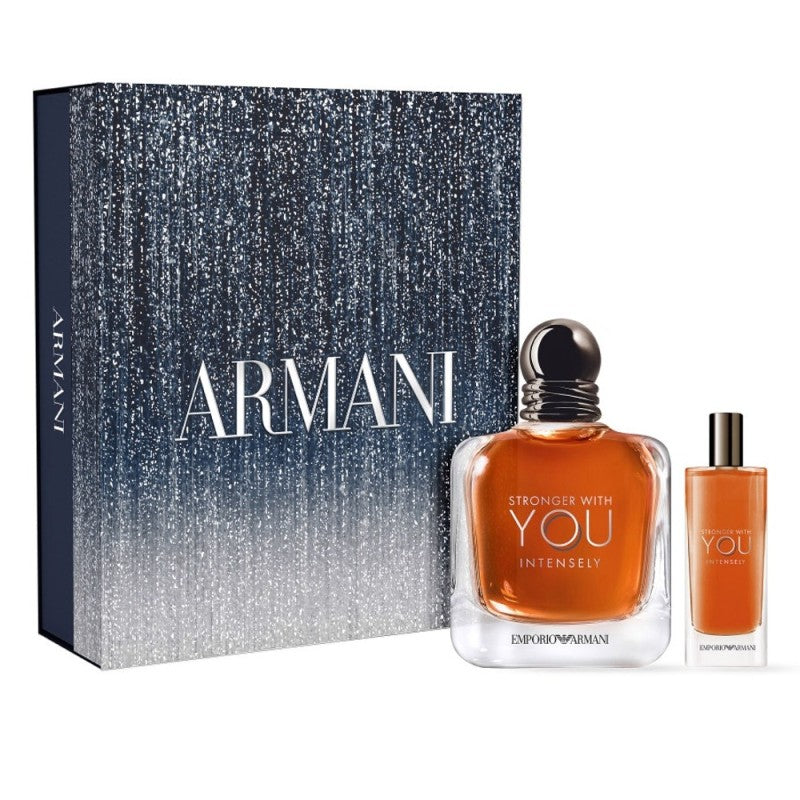 GIORGIO ARMANI STRONGER WITH YOU INTENSE 100ML SET