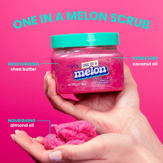 I LOVE GEN ALPHA ONE IN A MELON SUGAR SCRUB 510GR - Beauty Bar 