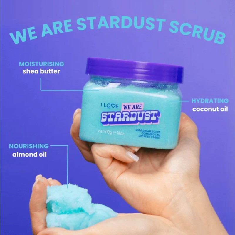 I LOVE GEN ALPHA WE ARE STARDUST SUGAR SCRUB 510GR - Beauty Bar 