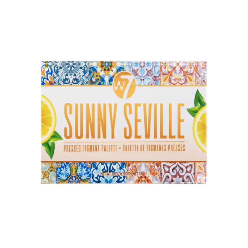W7 SUNNY SEVILLE EYESHADOW PALETTE - Beauty Bar 