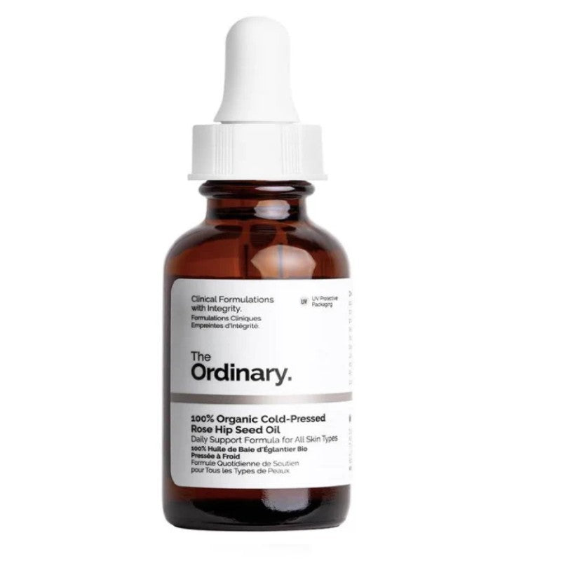 THE ORDINARY 100% ORGANIC COLD-PRESSED ROSE OIL 30ML - Beauty Bar 
