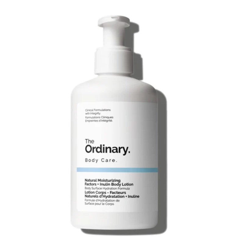 THE ORDINARY NATURAL MOISTURIZING + INULIN BODY LOTION 240ML - Beauty Bar 