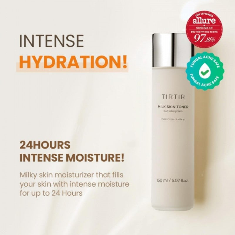 TIRTIR MILK SKIN TONER 150ML - Beauty Bar 