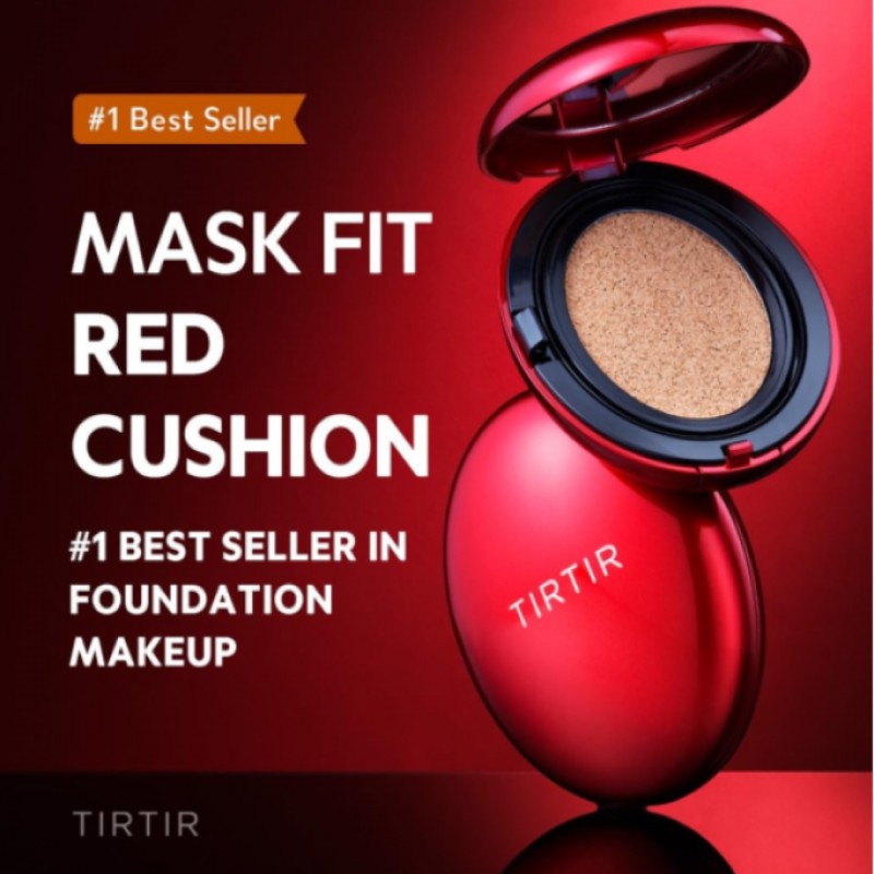 TIRTIR MASK FIT RED CUSHION AVAILABLE IN 6 SHADES - Beauty Bar 