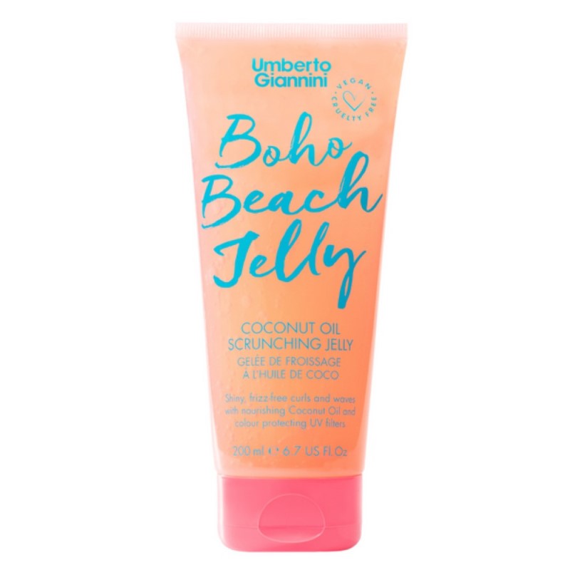 UMBERTO GIANNINI BOHO BEACH COCONUT OIL SCRUNCHING JELLY 200ML - Beauty Bar 
