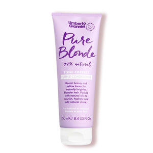 UMBERTO GIANNINI PURE BLONDE PURPLE CONDITIONER 250ML - Beauty Bar 