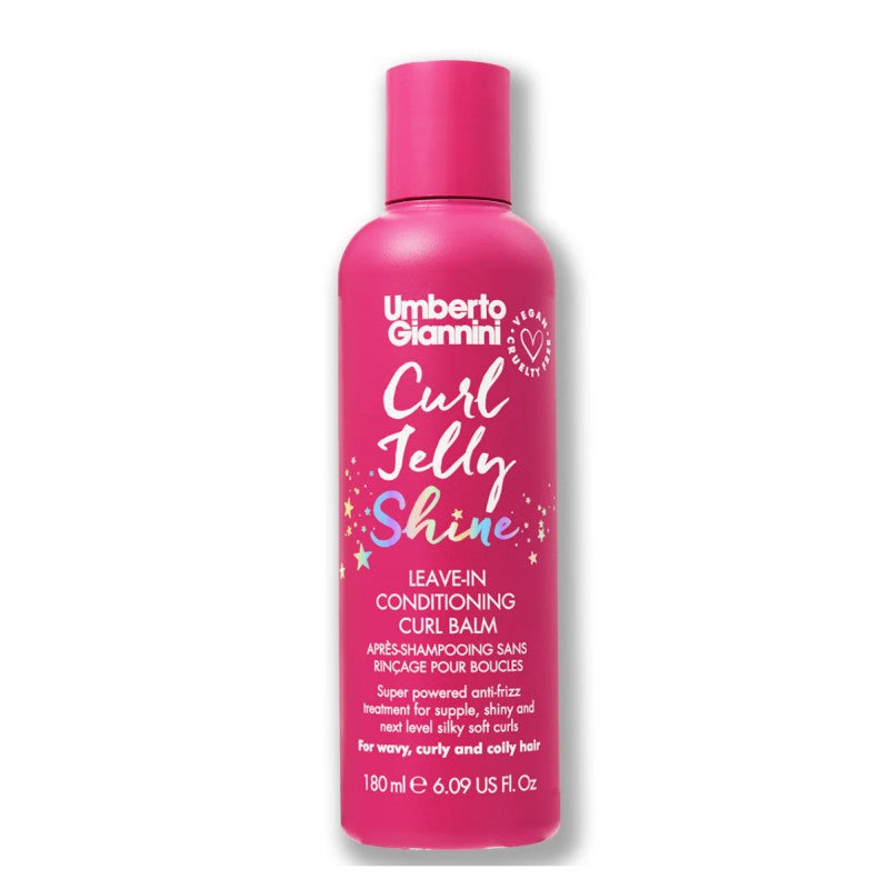 UMBERTO GIANNINI CURL JELLY CARE DE-FRIZZ CONDITIONING CURL BALM 180ML - Beauty Bar 