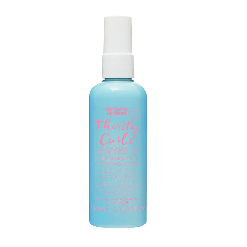 UMBERTO GIANNINI THIRSTY CURLS ENHANCING HYDRATING LOTION 150ML - Beauty Bar 