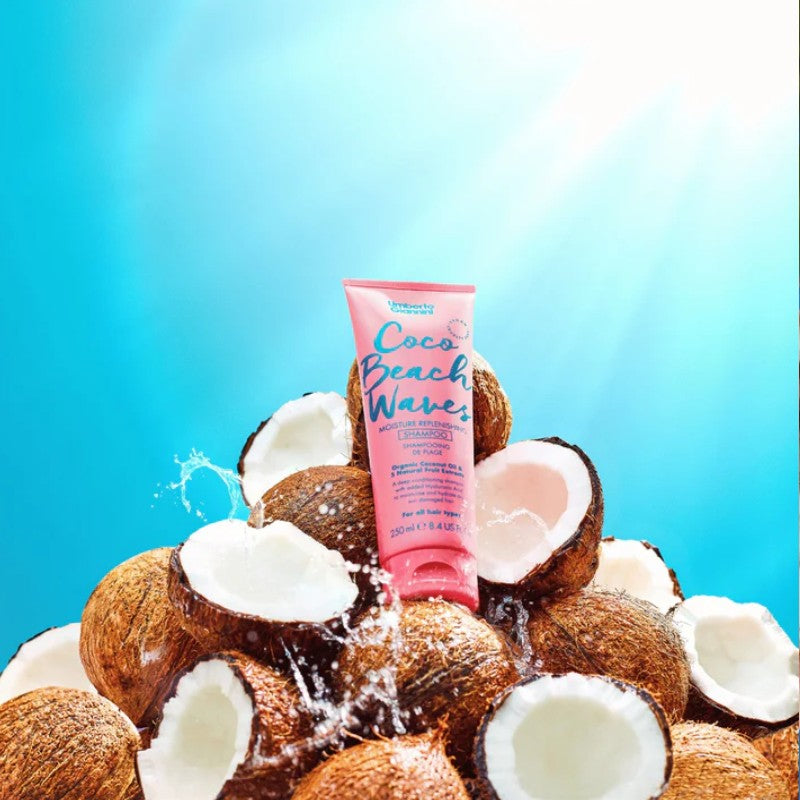 UMBERTO GIANNINI COCO BEACH WAVES SHAMPOO 250ML - Beauty Bar 