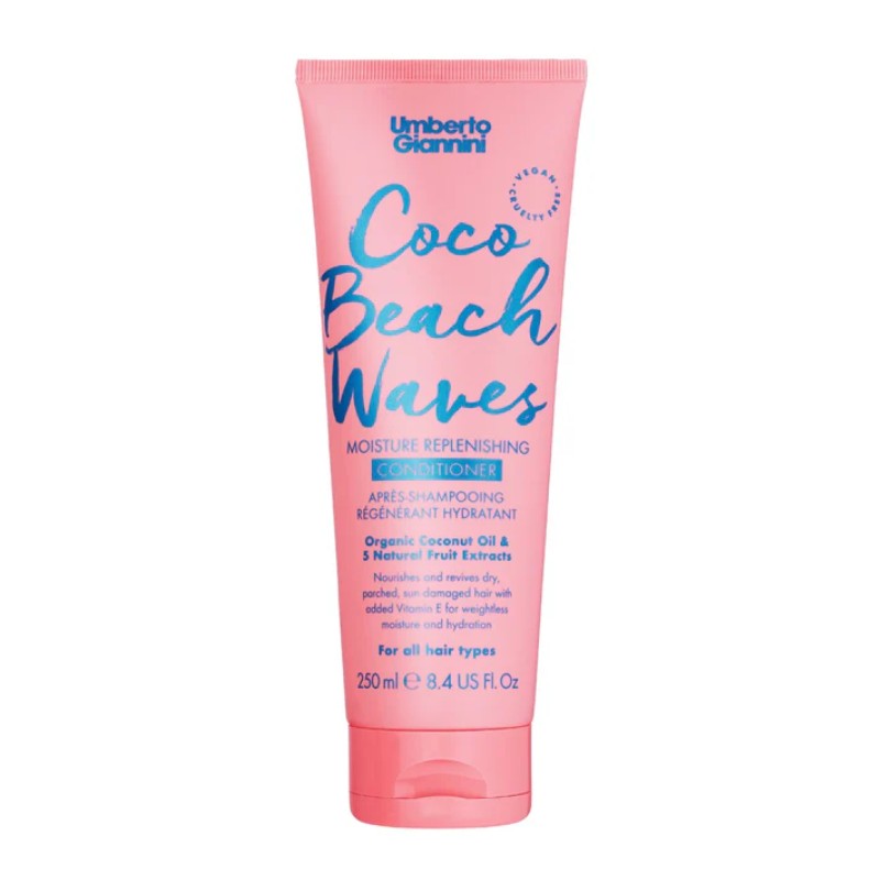 UMBERTO GIANNINI COCO BEACH WAVES CONDITIONER 250ML - Beauty Bar 