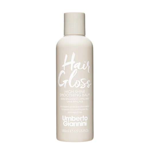 UMBERTO GIANNINI HAIR GLOSS HIGH SHINE SMOOTHING BALM 180ML - Beauty Bar 