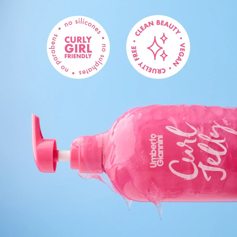 UMBERTO GIANNINI CURL JELLY SCRUNCHING 500ML - Beauty Bar 