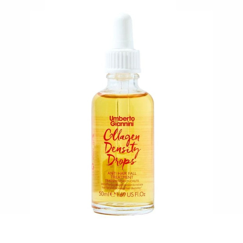 UMBERTO GIANNINI FULLER LONGER THICKER COLLAGEN ANTI-SHEDDING TREATMENT DROPS 50ML - Beauty Bar 