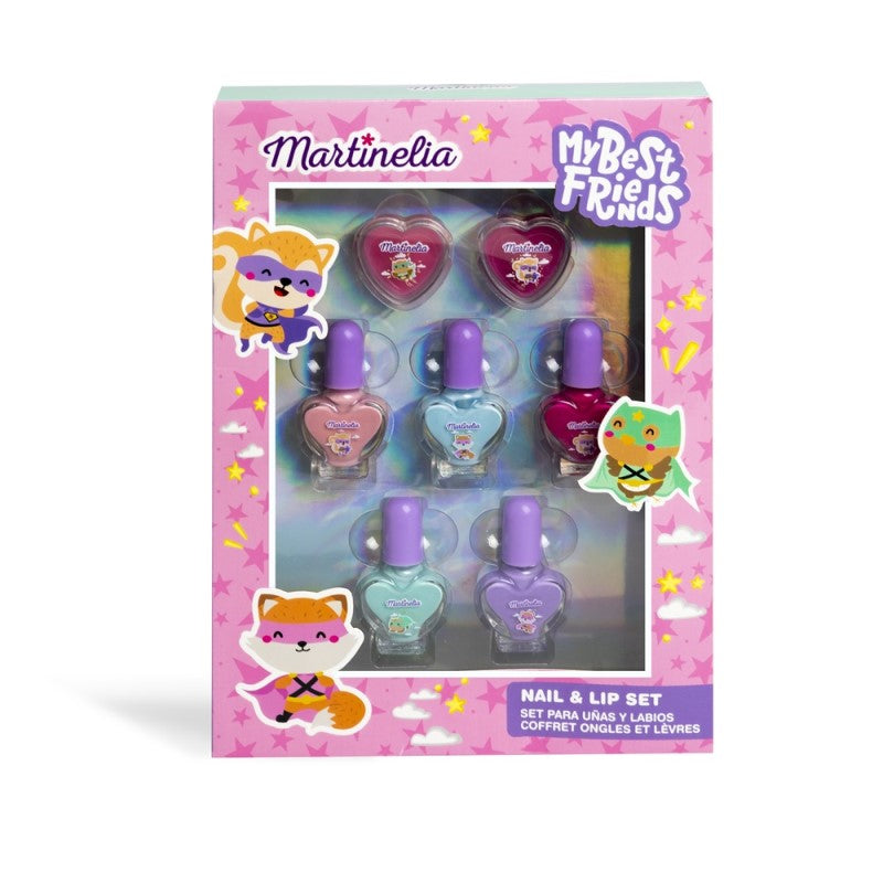 MARTINELIA MY BEST FRIENDS NAILS & LIPS SET 24 - Beauty Bar 