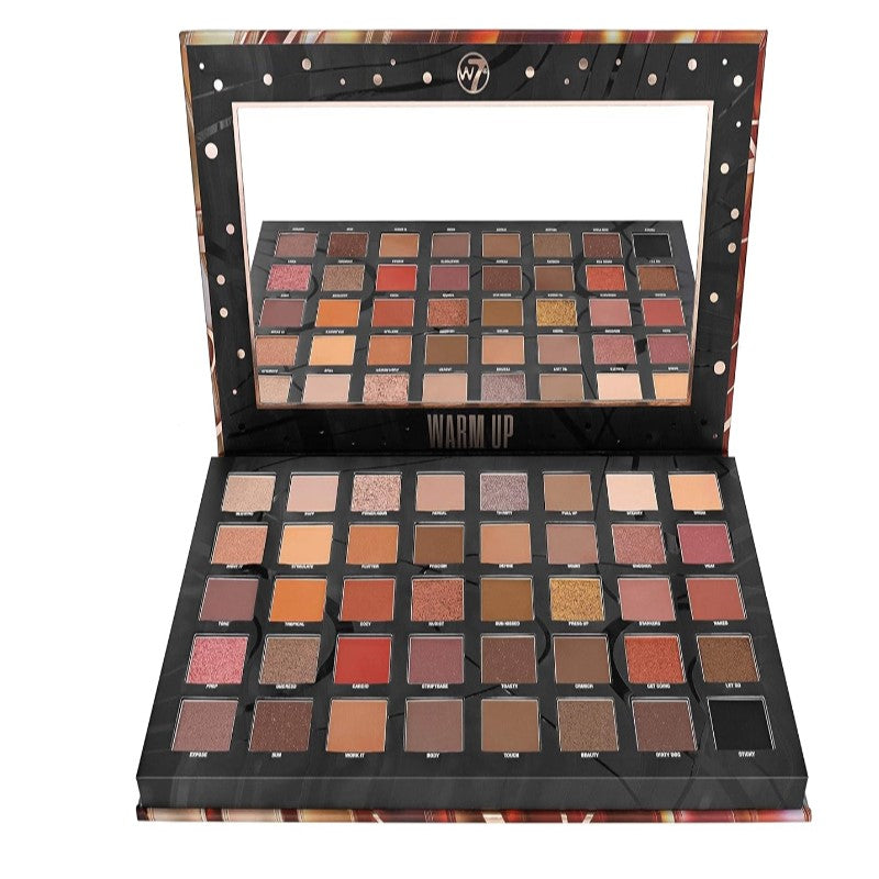 W7 WARM UP - 40 HOTTEST NUDE SHADES PALETTE - Beauty Bar 