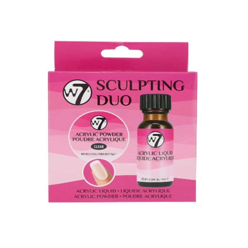 W7 SCULPTING DUO - ACRYLIC LIQUID & POWDER SET - Beauty Bar 