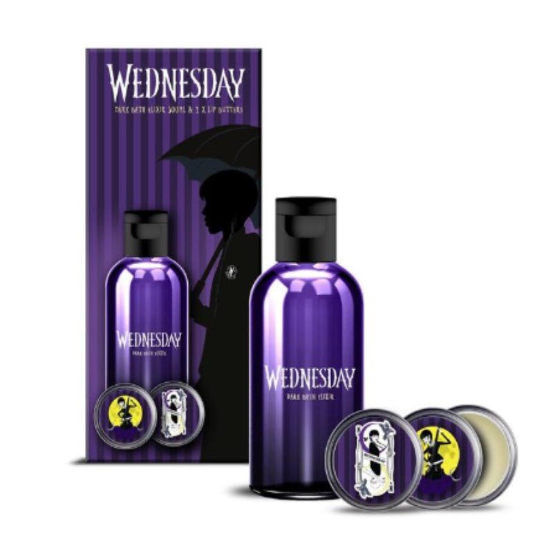CORSAIR WEDNESDAY 300ML BATH ELIXIR  300ML & 2 LIP BUTTERS 24 - Beauty Bar 