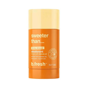 B.FRESH SWEETER THAN HONEY ALMOND DEODORANT 75G - Beauty Bar 