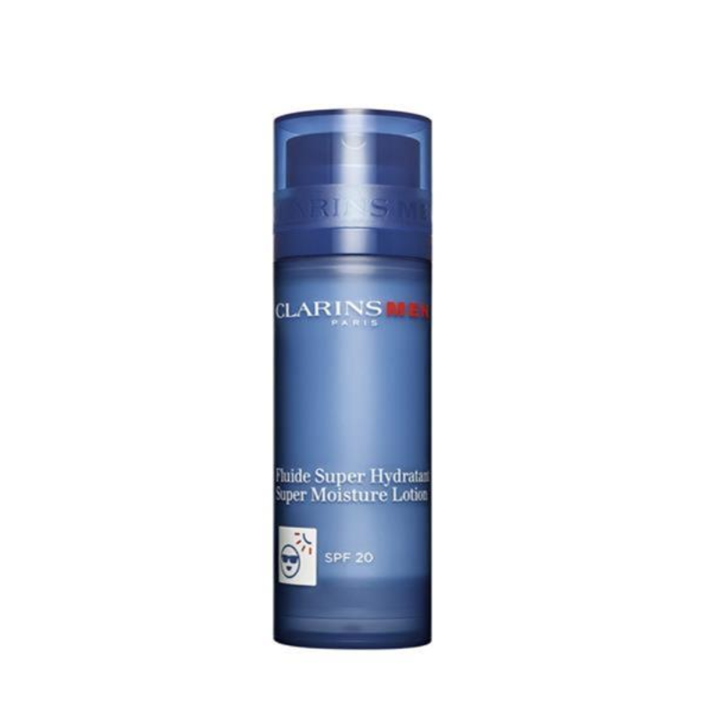 CLARINS MEN SUPER MOISTURE LOTION SPF20 50ML - Beauty Bar 