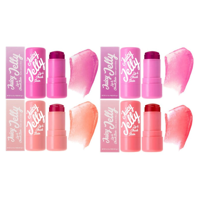 W7 JUICY JELLY LIP & CHEEK STAIN - AVAILABLE IN 4 SHADES - Beauty Bar 