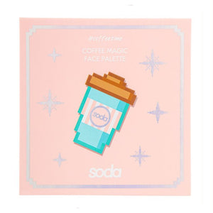SODA COFFEE MAGIC FACE PALETTE AVAILABLE IN 2 SHADES - Beauty Bar 