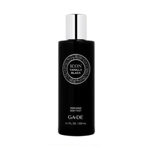 GA-DE ICON VANILLA BLACK PERFUMED BODY MIST 250ML - Beauty Bar 