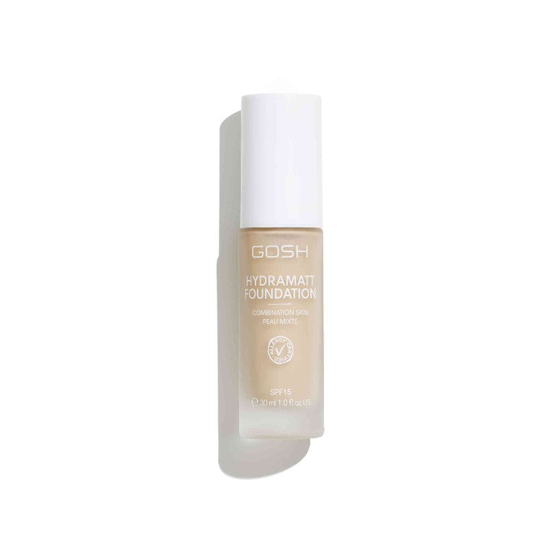 GOSH COPENHAGEN HYDRAMATT FOUNDATION - AVAILABLE IN 12 SHADES - Beauty Bar 