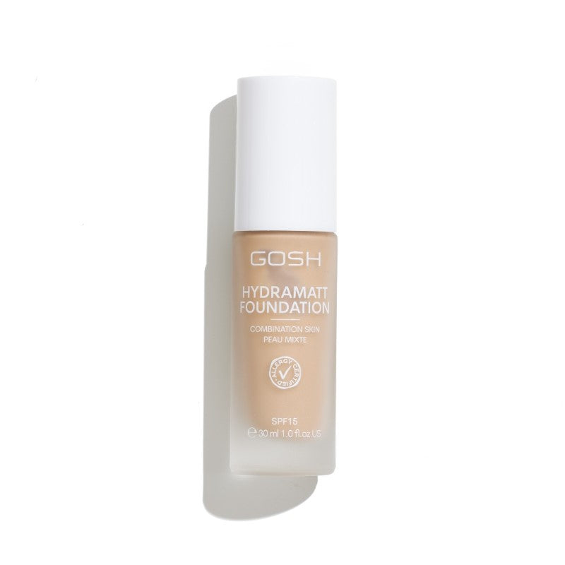 GOSH COPENHAGEN HYDRAMATT FOUNDATION - AVAILABLE IN 12 SHADES - Beauty Bar 