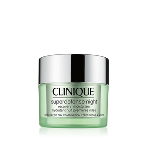 CLINIQUE SUPERDEFENSE™ NIGHT RECOVERY MOISTURIZER - VERY DRY TO DRY COMBINATION SKIN - 50ML - Beauty Bar 