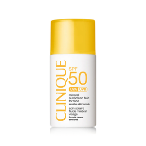 CLINIQUE SPF50 MINERAL SUNSCREEN FLUID FOR FACE - Beauty Bar 