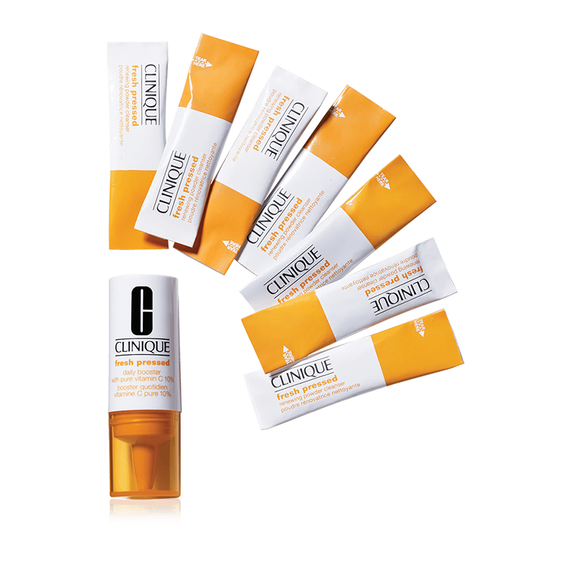 CLINIQUE FRESH PRESSED 7-DAY SYSTEM WITH PURE VITAMIN C - Beauty Bar 