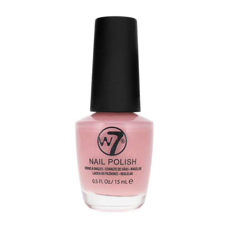 W7 NAIL POLISH - DUSTY PINK 121A - Beauty Bar 