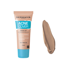 DERMACOL ACNECOVER MAKE-UP - AVAILABLE IN 3 SHADES - Beauty Bar 