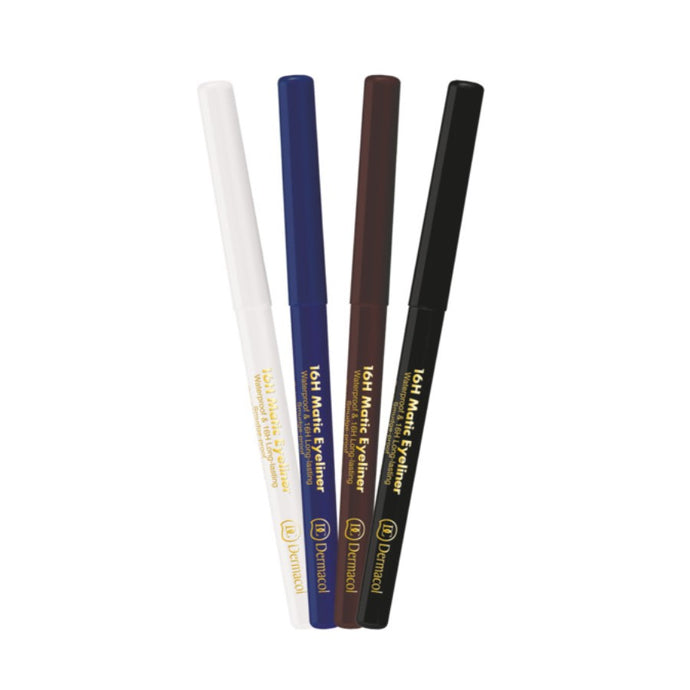 DERMACOL 16H MATIC EYELINER - AVAILABLE IN 5 SHADES - Beauty Bar 