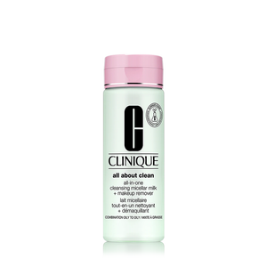 CLINIQUE ALL-IN-ONE CLEANSING MICELLAR MILK + MAKEUP REMOVER  - COMBINATION OILY TO OILY SKIN  - 200ML - Beauty Bar 