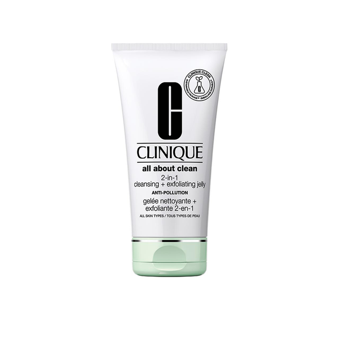 CLINIQUE ALL ABOUT CLEAN™ 2-IN-1 CLEANSING + EXFOLIATING JELLY - Beauty Bar 