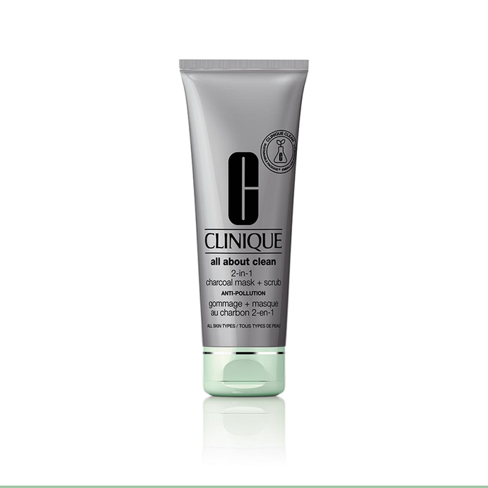 CLINIQUE ALL ABOUT CLEAN™ 2-IN-1 CHARCOAL MASK + SCRUB - Beauty Bar 