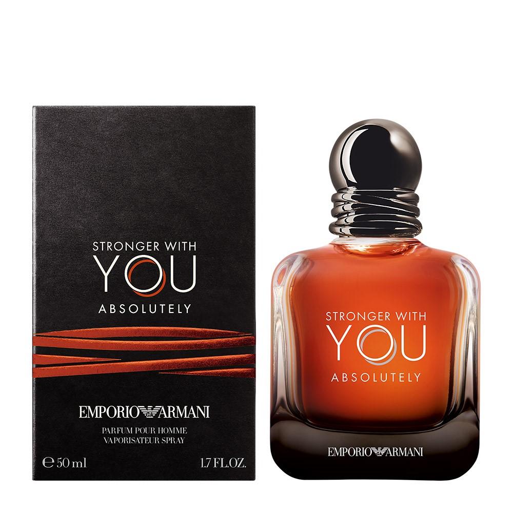 EMPORIO ARMANI STRONGER WITH YOU ABSOLUTELY EDP - AVAILABLE IN 2 SIZES - Beauty Bar 